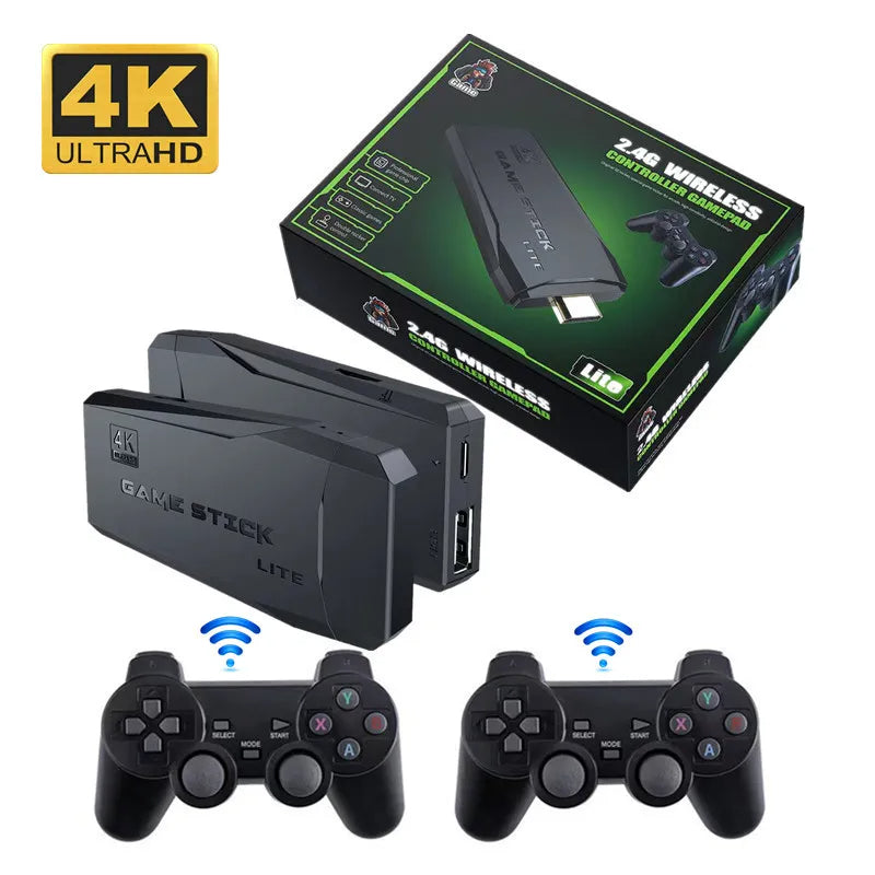 consola de videojuegos game stick 4k