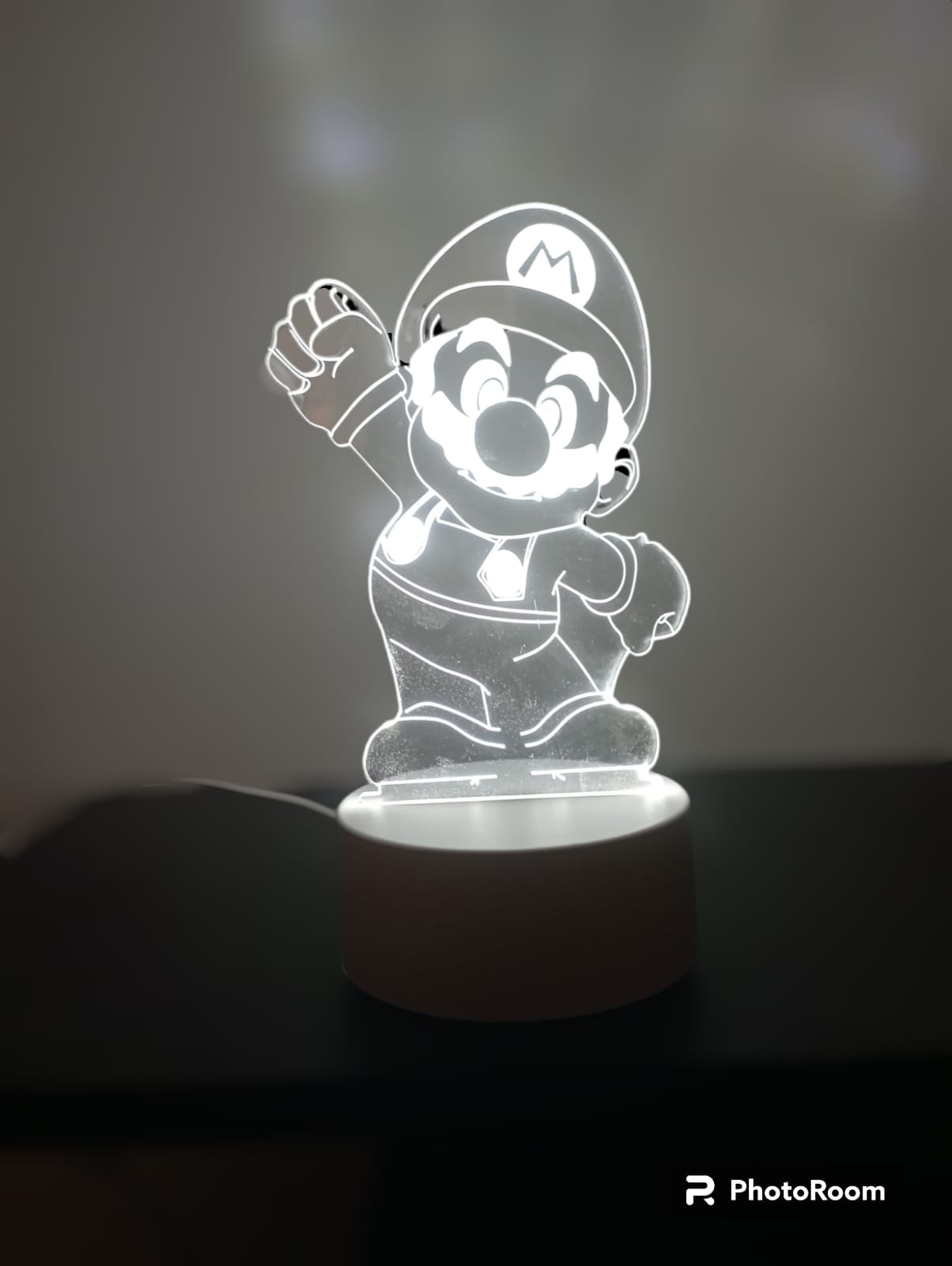 Lampara LED de Mario Bross